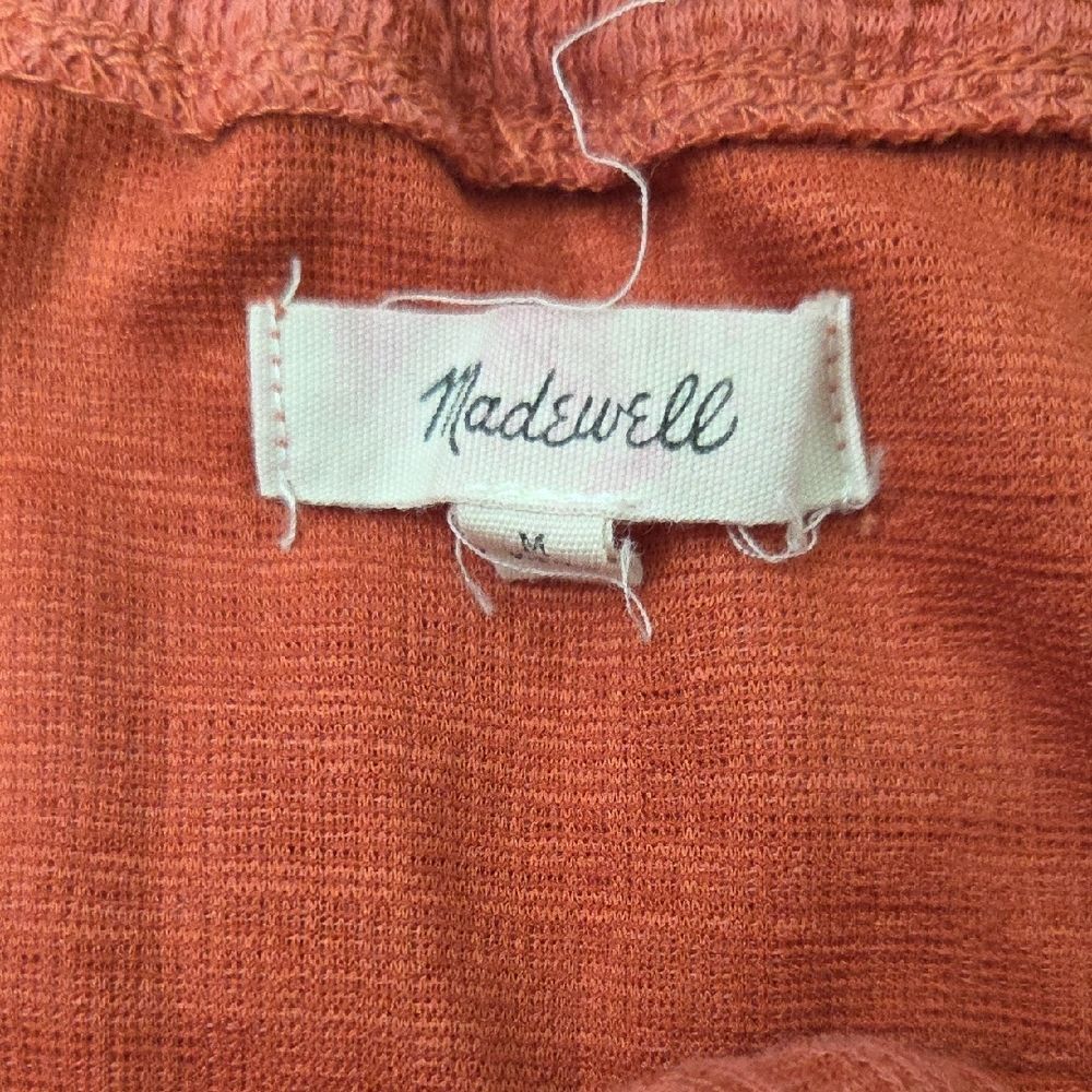 Madewell Terracotta Button-Front Dress - Picture 2 of 6